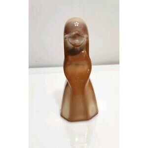 Mosser Glass Jenny By Vi Hunter 1982 Chocolate Slag